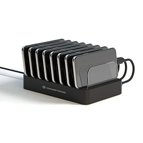 Estacion De Carga Usb Conceptronic 160w Ozul07b...