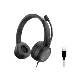 Headset Conceptronic Polona05b Conexion Usb-a Microfono...