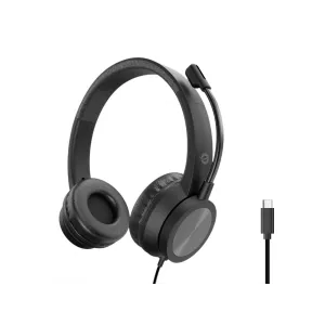 Headset Conceptronic Polona05bc Conexion Usb-c Microfono...