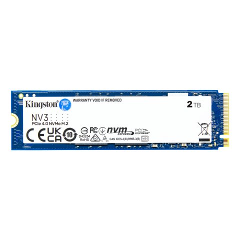 Disco M.2 Nvme 2tb Kingston Snv3s 2000g Pcie 4.0 X4 Read 6000mbps Write 5000mbps