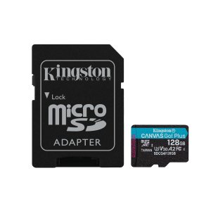 Memoria Sd Micro-sdxc 128gb Gen 4 200mb s V30+ Adaptador Canvas-go Plus Sdcg4 128gb