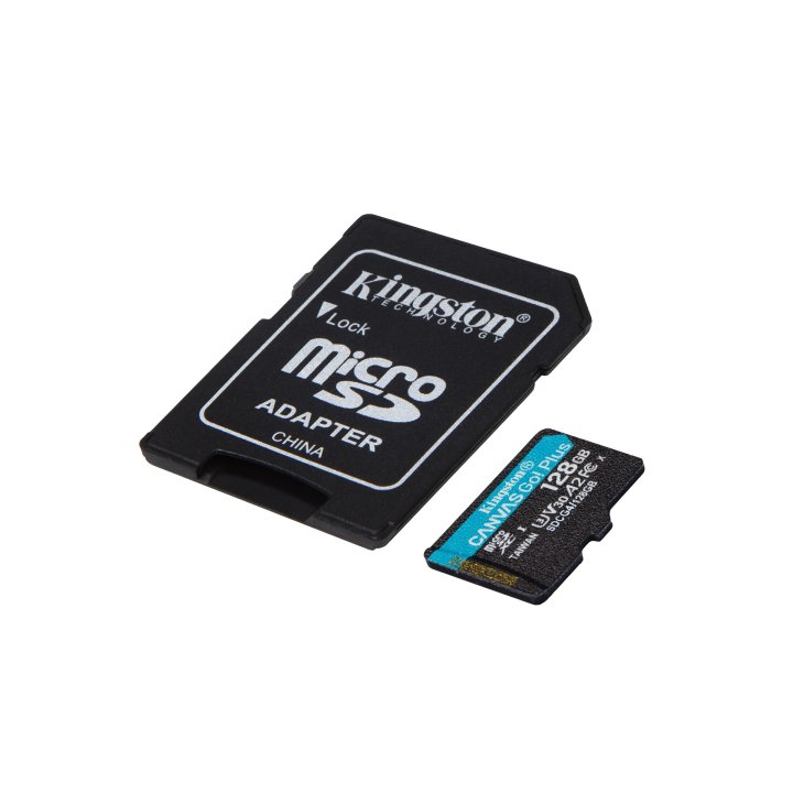Memoria Sd Micro-sdxc 128gb Gen 4 200mb s V30+ Adaptador Canvas-go Plus Sdcg4 128gb