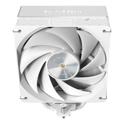 Ventilador Con Disipador De Cpu Mars Gaming Mcpux5w Blanco Pwm Si 120mm Tdp 280w 