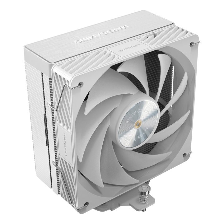 Ventilador Con Disipador De Cpu Mars Gaming Mcpux5w Blanco Pwm Si 120mm Tdp 280w 
