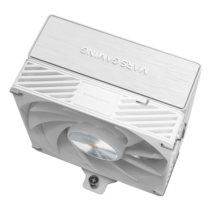 Ventilador Con Disipador De Cpu Mars Gaming Mcpux5w Blanco Pwm Si 120mm Tdp 280w 