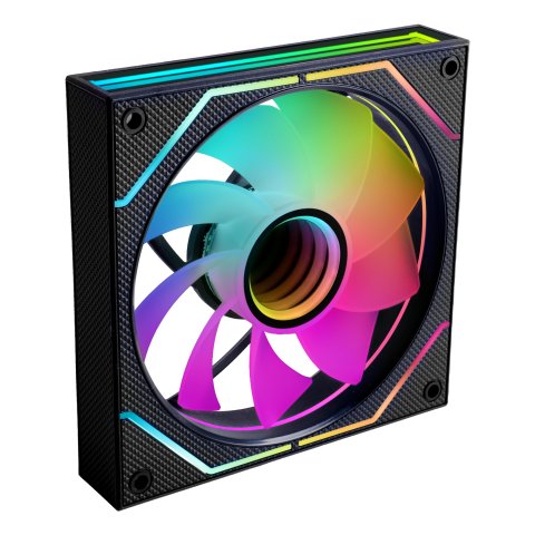 Kit 2xventilador Interno Argb Mars Gaming Mf3dprox2r Negro 120mm Argb 360º Pwm Aspas Invertidas