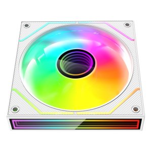 Kit 2xventilador Interno Argb Mars Gaming Mf3dprox2 Blanco 120mm Argb 360º Pwm 2