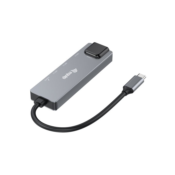 Adaptador Usb-c 3.2 A 2.5gbe Ethernet Rj45  Con Hub 2xusb-a 1xusb-c 1xusb-c Power Develiry 100w