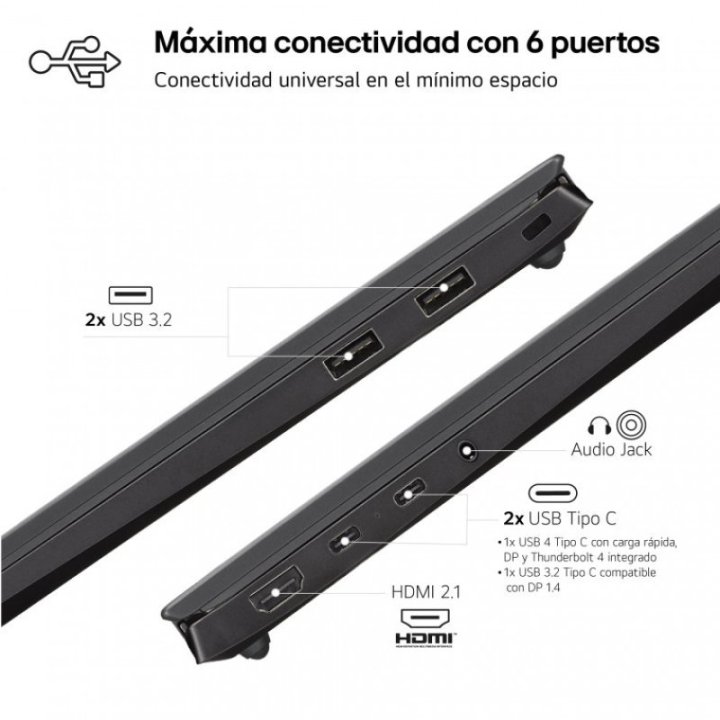 Portatil Lg Gram 14 Ultra 7-155h 14" 1920x1200...