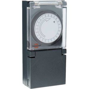 Temporizador De Exterior Mz-44 Mecanico 24 Horas Con...