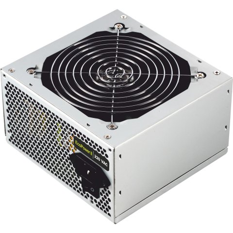 Fuente De Alimentacion Tooq 500w Tqep-500sse Fan 12cm 4 Sata 2 Molex Cable Alimentación Destinada A Reparaciones 
