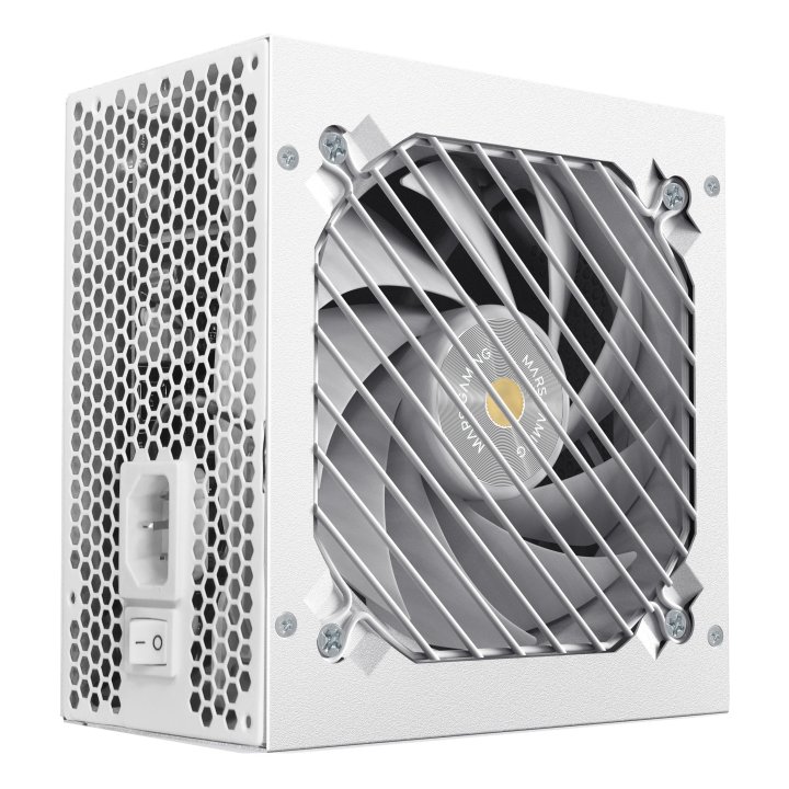 Fuente De Alimentacion Mars Gaming 1000w Modular Atx 3.1 80+ Gold 140mm Silent Negro 12v 2x6 Cable No Incluido