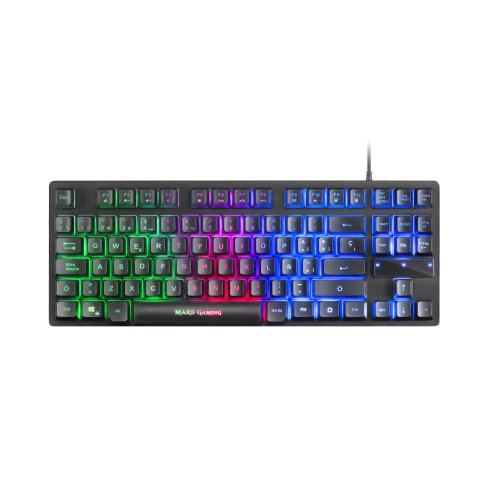 Teclado Y Mouse Mars Gaming Mcptkl Teclado De Formato Reducido Tkl Rgb Brathing & Flow Mouse 3200dpi H-mech Rgb