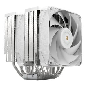 Ventilador Con Disipador De Cpu Mars Gaming Mcpuxu9w Doble Ventilador Fbd Cobre Multisocket Tpd 400w Blanco