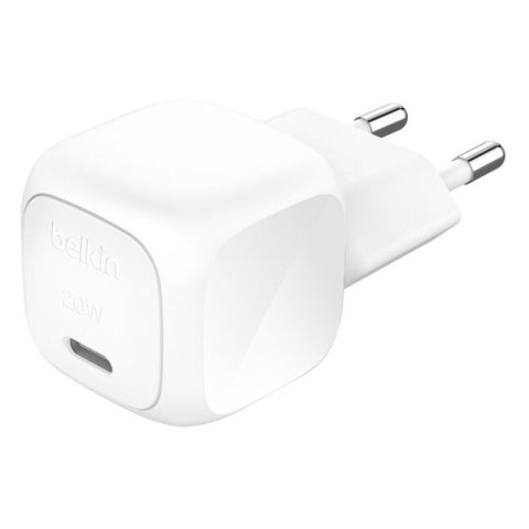 Cargador De Pared Belkin Wca009kqwh Boost Charge Usb-c 20w Blanco 