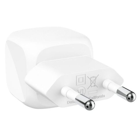 Cargador De Pared Belkin Wca009kqwh Boost Charge Usb-c 20w Blanco 