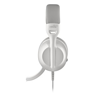 Headset Usb-c Ngs Vox805 Usb-c Control De Volumen 2m Microfono Regulable Adaptador Usb-a Blanco 2