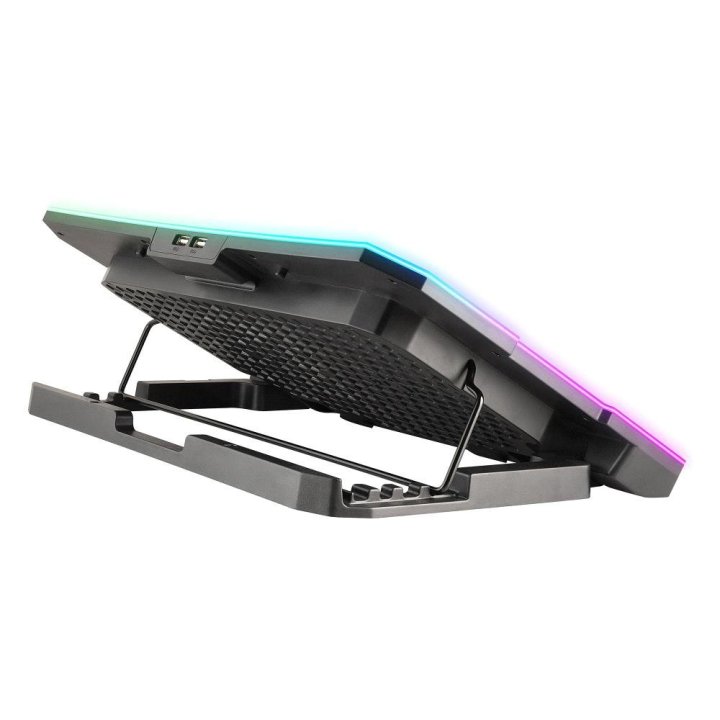 Base De Refrigeracion Para Portatiles Ngs Hero Stand Hasta 15,6" 6 Ventiladores Pantalla Lcd Soportepara Smartphone