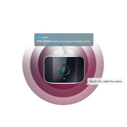 Camara Ip Outdoor D-link Dcs-8620lh 2k Qhd 2k Vision Nocturna 7m Y Audio Bidireccional Ip65