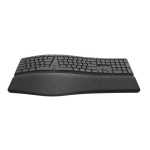 Teclado Trust Bluetooth Multidispositivo Keyra Ergonomico Silent Color Negro 2