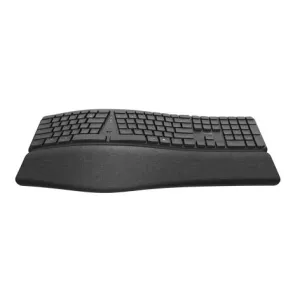 Teclado Trust Bluetooth Multidispositivo Keyra Ergonomico Silent Color Negro 2