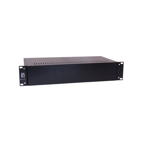 Chasis Convertidores De Medios Level One  14 Slots Con Fuente De Alimentacion Redundante