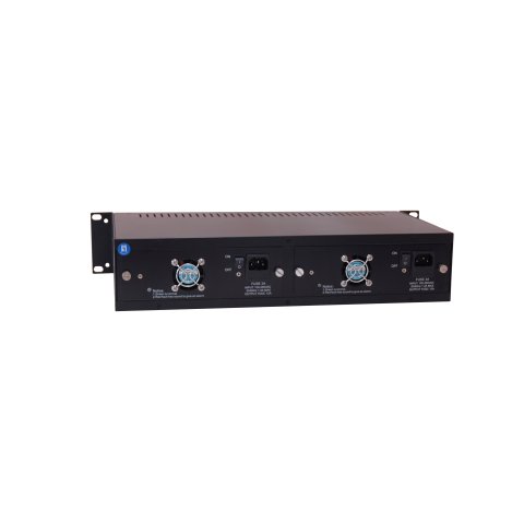 Chasis Convertidores De Medios Level One  14 Slots Con Fuente De Alimentacion Redundante