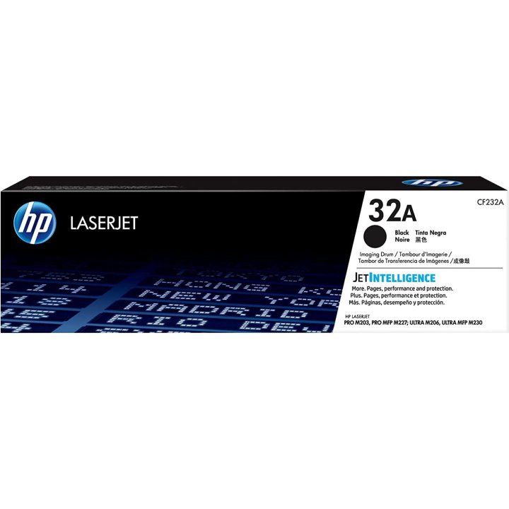 Tambor Hp Cf232a Laserjet Pro M203 M227 Negro Nº32a