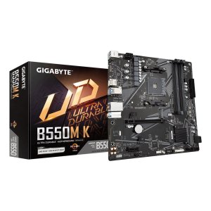Pb Gigabyte B550m K M-atx Skt Am4 4xddr4 3200mhz Hdmi Displayport Lan M.2