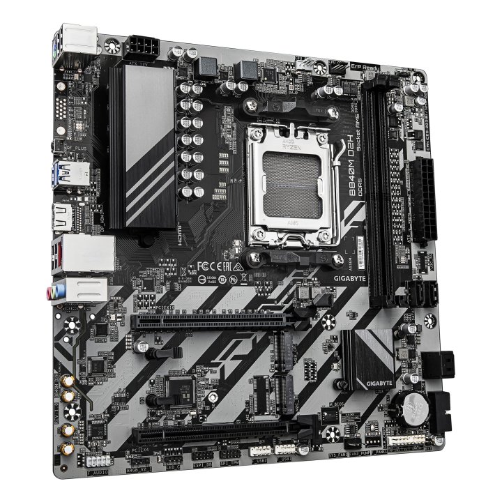 Pb Gigabyte B840m D2h M-atx Skt Am5 2xddr5 5600mhz Hdmi Lan M.2