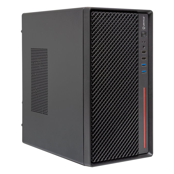 Caja Numen 300 Pro Micro Atx Sobremesa Y o Vertical Black - Sin Fuente - 2*usb 3.0 + 2*usb 2.0