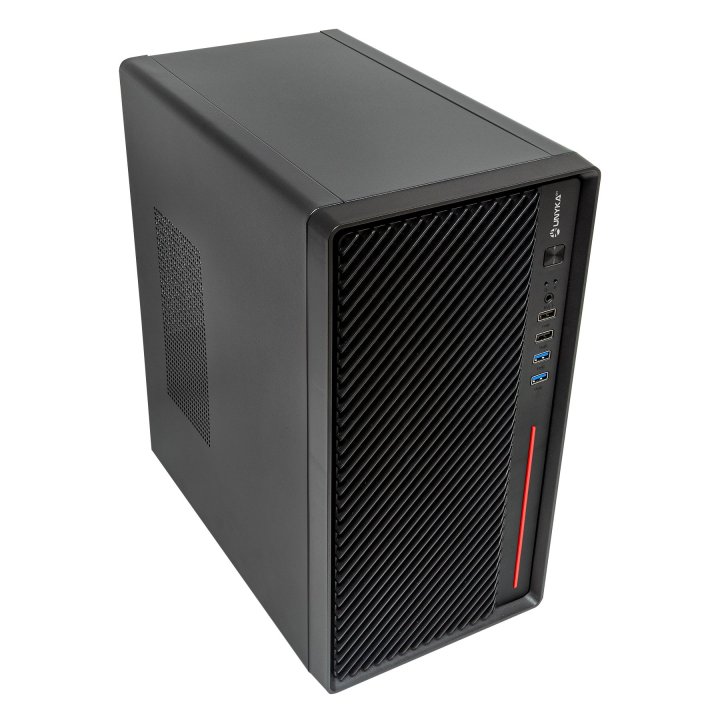 Caja Numen 300 Pro Micro Atx Sobremesa Y o Vertical Black - Sin Fuente - 2*usb 3.0 + 2*usb 2.0