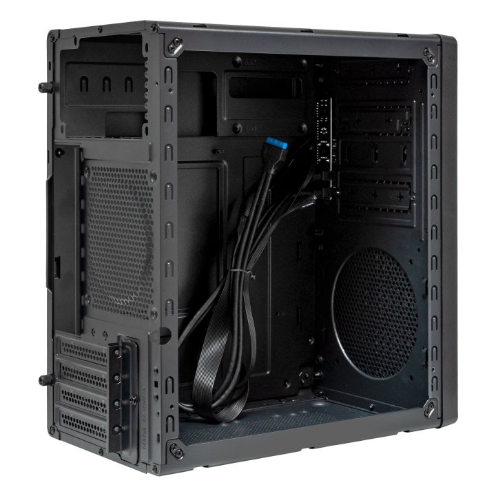 Caja Numen 300 Pro Micro Atx Sobremesa Y o Vertical Black - Sin Fuente - 2*usb 3.0 + 2*usb 2.0