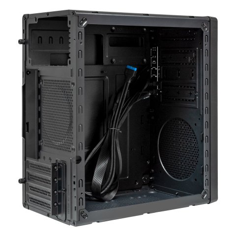 Caja Numen 300 Pro Micro Atx Sobremesa Y o Vertical Black - Sin Fuente - 2*usb 3.0 + 2*usb 2.0