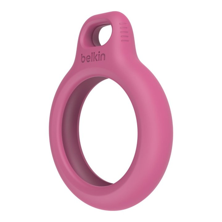 Llavero Belkin F8w974btpnk Apple Airtag Rosa Con Correa