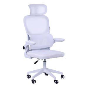 Silla Ergonomica Mars Gaming Mgcergoprowh Malla Transpirable Soporte Lumbar Blanco 2