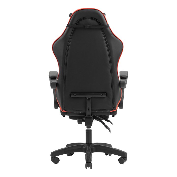 Silla Gamer Mars Gaming Mgcxbbl Negra Y Roja Reclinable Reposabrazos Ajustable Reposapies Cojines