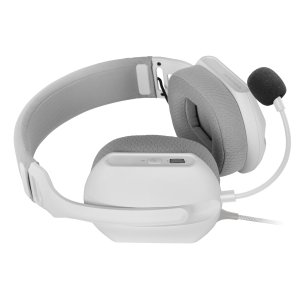 Headset Mars Gaming Mhpro Argb Jack 3.5mm Alimentacion Usb Control Volumen Color Blanco 2
