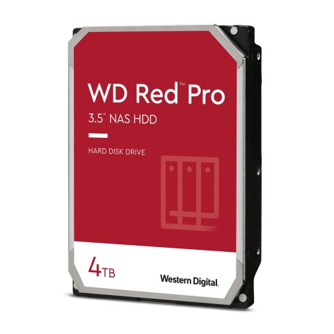 Disco Duro 4tb Western Digital Nas Red Pro Sata 3 256mb 7200rpm Wd4005ffbx