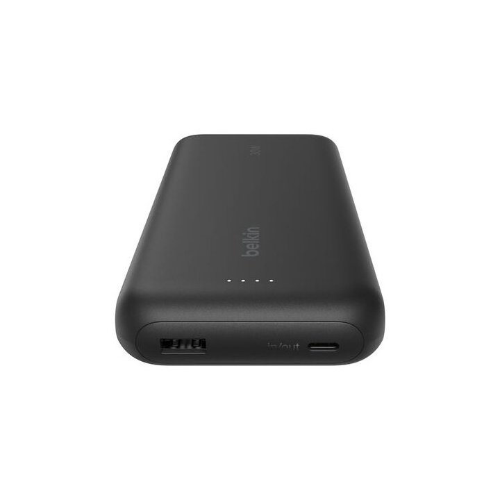 Powerbank Belkin Bpb024hqbk Cable Usb-c Integrado Negro 20000 Mah 1xusb-c 1xusb-a 30w