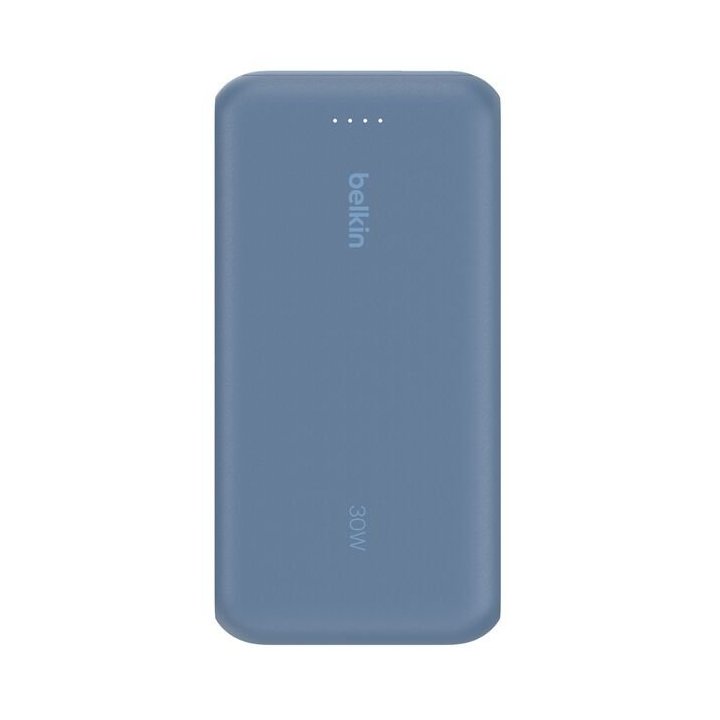 Powerbank Belkin Bpb024hqbl Cable Usb-c Integrado Azul 20000 Mah 1xusb-c 1xusb-a 30w