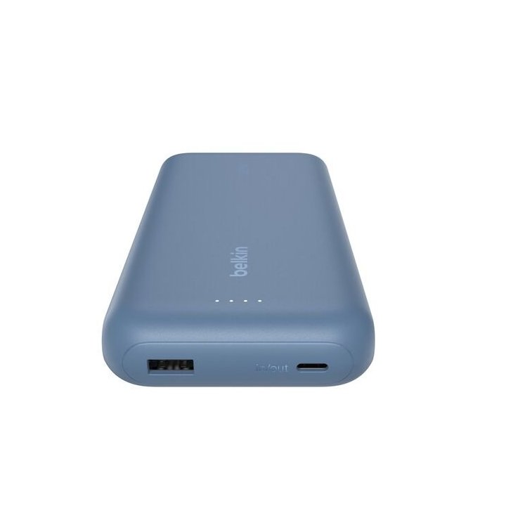 Powerbank Belkin Bpb024hqbl Cable Usb-c Integrado Azul 20000 Mah 1xusb-c 1xusb-a 30w