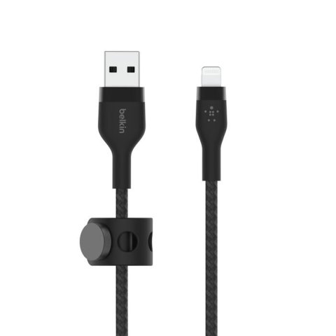 Cable Usb-a A Lightning 3m Belkin Caa010ds3mbk Trenzado Boost Charge 3m Negro