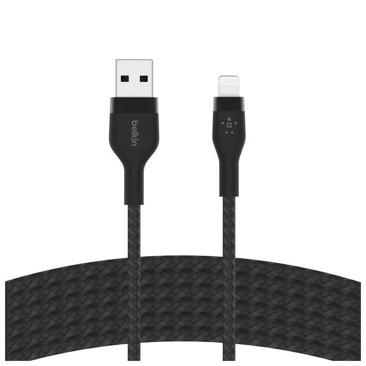 Cable Usb-a A Lightning 3m Belkin Caa010ds3mbk...