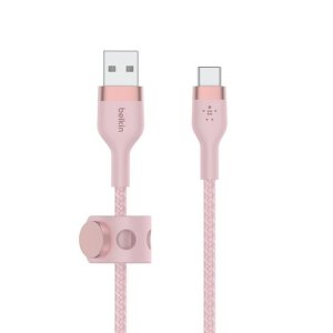 Cable Usb-c A Lightning 1m Belkin Caa011ds1mpk Trenzado...