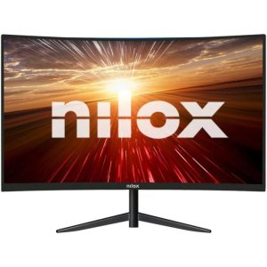 Monitor 24" Curvo Dp Hdmi Nilox Nxm24crv2001 Va Fhd 200hz...