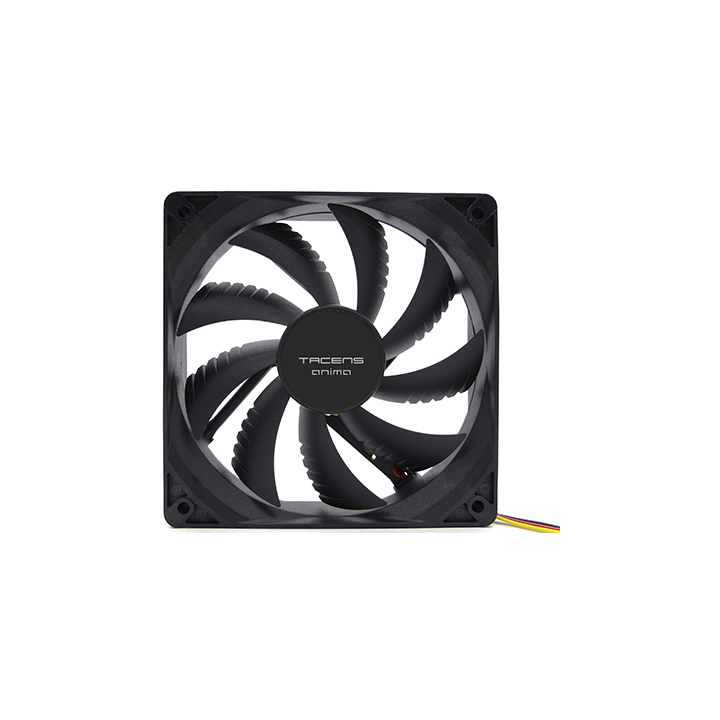 Ventilador Interno Tacens Anima Af12x2 12x12 14db Fluxus Bearing Air-guide Bajo Ruido Pack 2 Negro