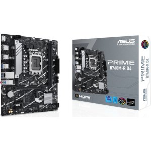 Pb Asus Prime B760m-r D4 M-atx Skt 1700 13º/14º Gen...
