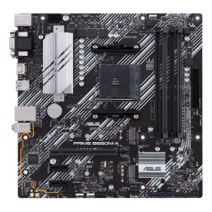 Pb Asus Prime B550m-a csm Skt Am4 M-atx Ddr4-3200mhz Hdmi Dvi Vga 1xpcie 4.0 3pcie 3.0 3xm.2 Glan 8usb3.2 2