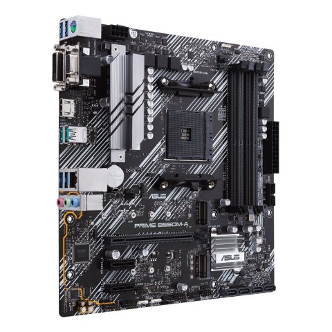 Pb Asus Prime B550m-a csm Skt Am4 M-atx Ddr4-3200mhz Hdmi Dvi Vga 1xpcie 4.0 3pcie 3.0 3xm.2 Glan 8usb3.2